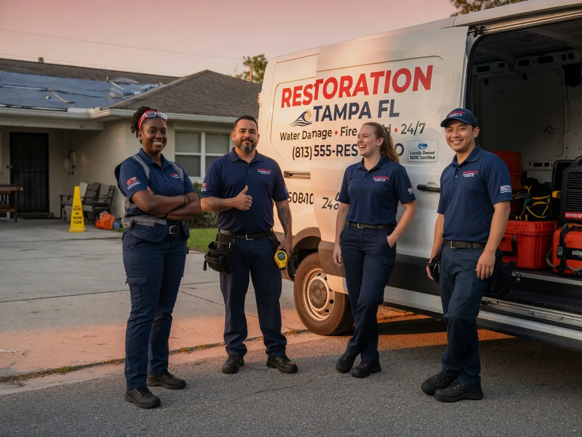 Water Damage Restoration company in Coushatta, LA